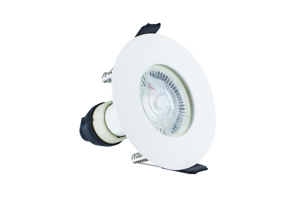 70mm Cutout Fire Rated Downlight White R