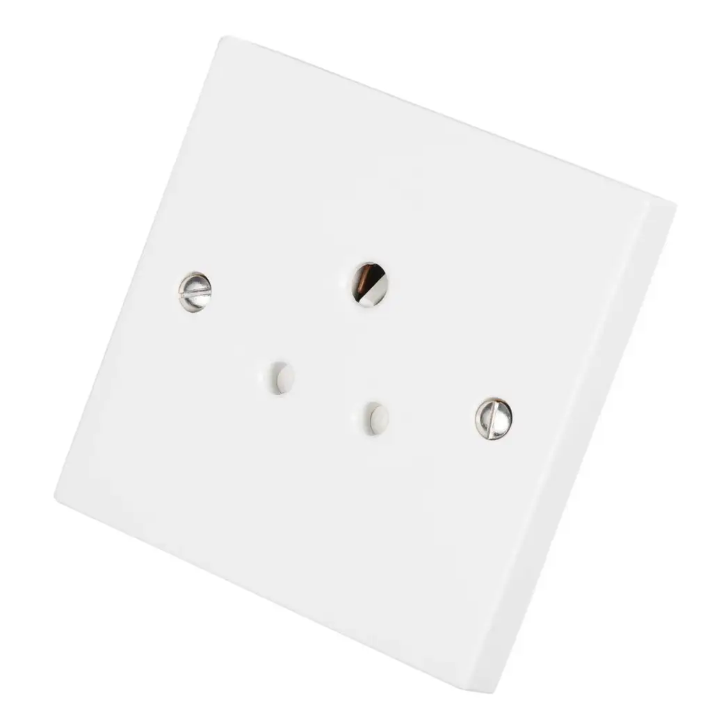 Click 5A Round Pin Socket Outlet 