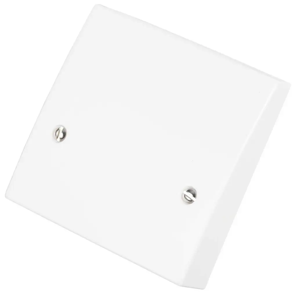 Click 45A 1 Gang Cooker Connection Plate   