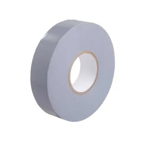 Q-CRIMP Gray PVC Tape 19mm x 33m