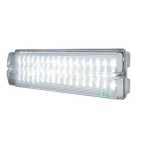 Knightsbridge 230v IP65 3W LED EMG Bulkhead