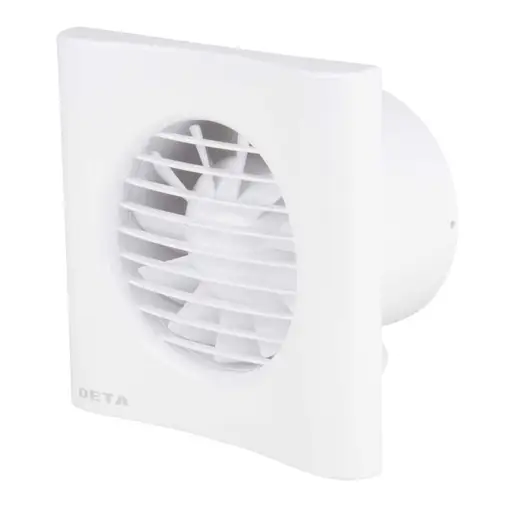 Deta 100mm 4" Axial Fan with Timer