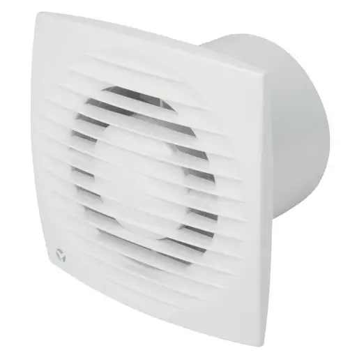 Airflow 100mm 4" Aura Eco Low Energy Axial Fan Humidistat and Timer