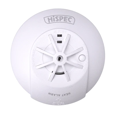 HiSpec Interconnectable Mains Heat Detector with Fastfix Base