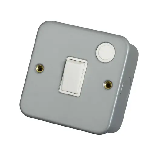 Click 1 Gang 20A Switch Metal Clad