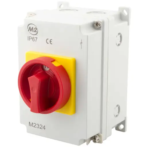 M2 32A 4 Pole Rotary Isolator Switch IP67