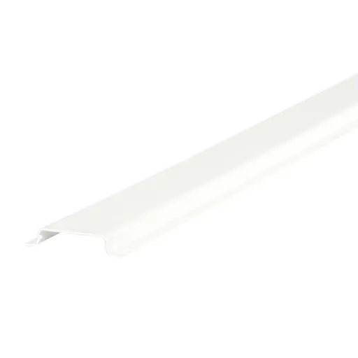 Centaur 38mm PVC Channel Capping White (2m Length)