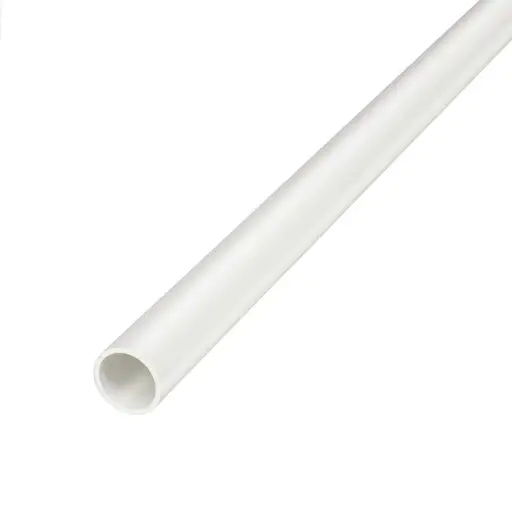 Centaur 25mm PVC Round Conduit Heavy Gauge White (3m Length)