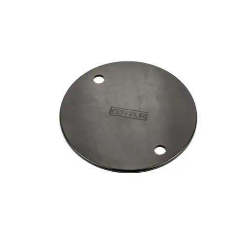 Centaur Circular Conduit Box Lid Black x1