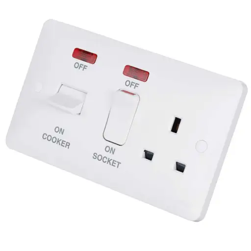 [WMCC50N] Hager 45A Cooker Control Unit LED