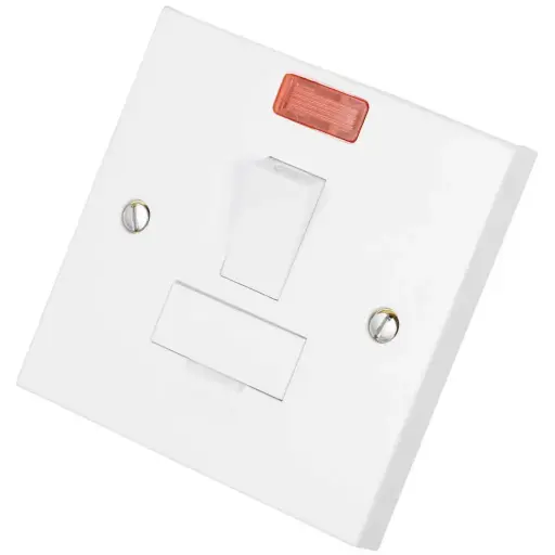 [PRW052] Click 13A Switched Fused Connection Unit with Neon  