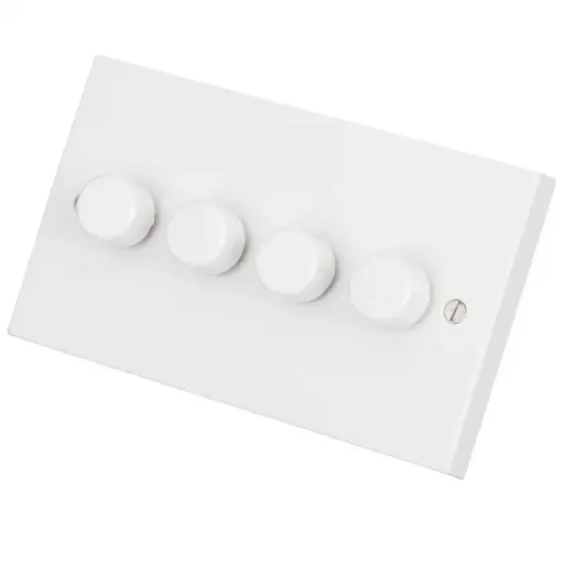 [PRW148] Click 4 Gang 2 Way 250AV Dimmer Switch