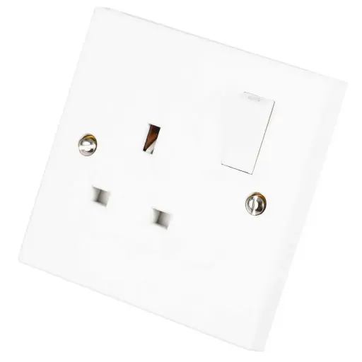 [PRW605] Click 13A 1 Gang Switched Socket Outlet 