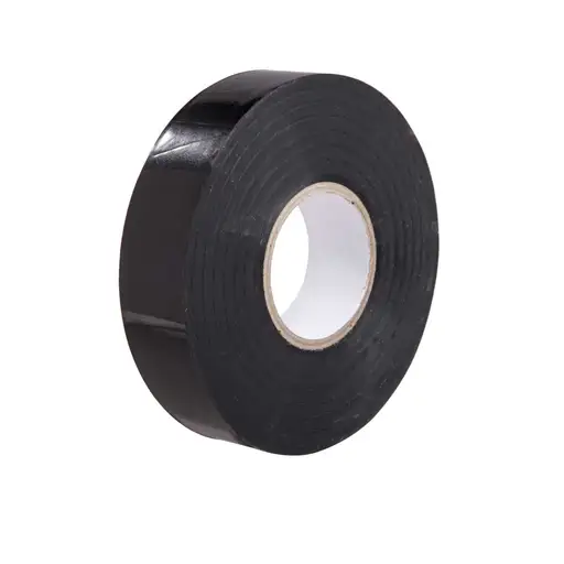 [1933B] Q-CRIMP Black PVC Tape 19mm x 33mm