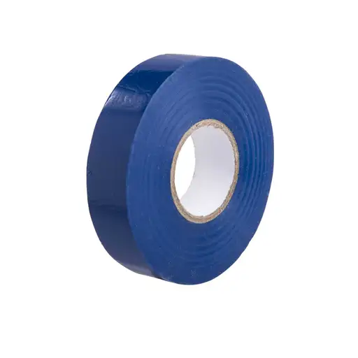 [1933BL] Q-CRIMP Blue PVC Tape 19mm x 33mm