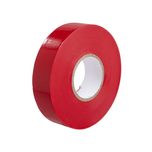 [1933R] Q-CRIMP Red PVC Tape 19mm x 33m