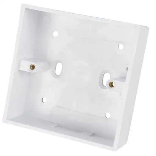 [SC1E] Surface Box Mxd Ent 1G Square Corner Eco