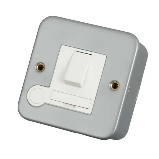 [CL051]  Click 13A Switched Fused Spur with Flex Outlet Metal Clad