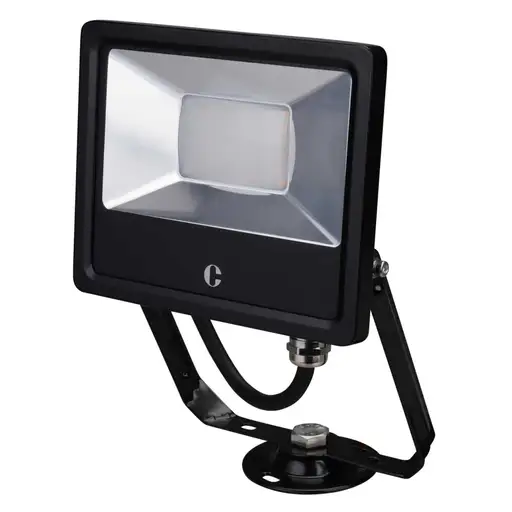 [FL02BXCS] Collingwood 20W LED Tri-Colour Floodlight Black    