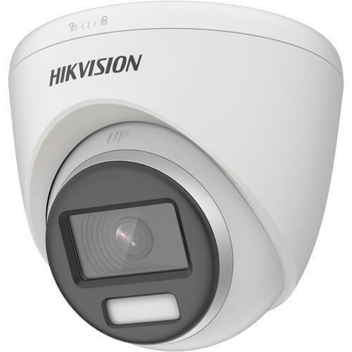 [DS-2CE72UF3T-E] HIKVISION 8MP 4K DS-2CE72UF3T-E ColorVu POC Fixed Turret Camera 40M Light - TVI